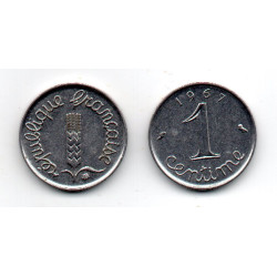 França 1 Cêntimo 1967 5° República