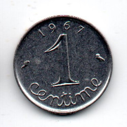 França 1 Cêntimo 1967 5° República