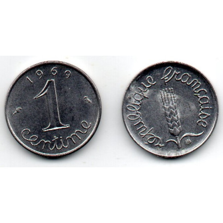 França 1 Cêntimo 1969 5° República