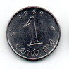 França 1 Cêntimo 1969 5° República