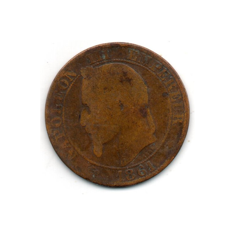 França 5 Cêntimos 1861 A