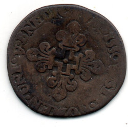 França 2 Sols (0,1 LP)  1550 Henrique IIHenri II