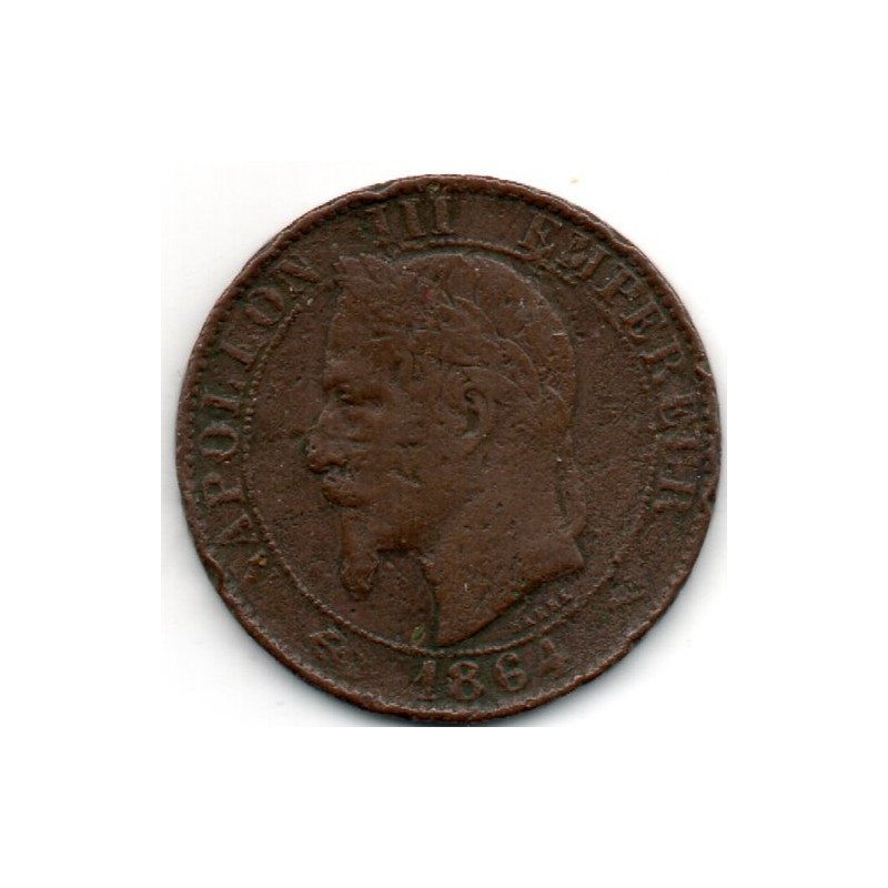 França 5 Cêntimos 1864
