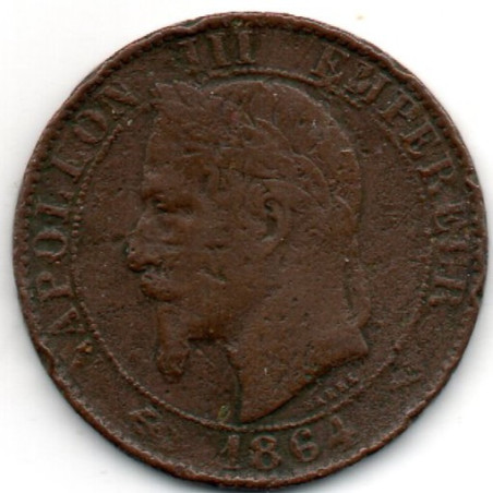França 5 Cêntimos 1864