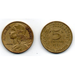 França 5 Cêntimos 1972 5° República