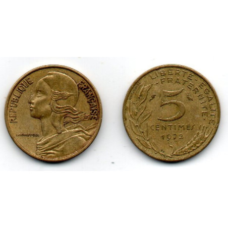 França 5 Cêntimos 1972 5° República