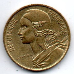 França 5 Cêntimos 1976 5° República