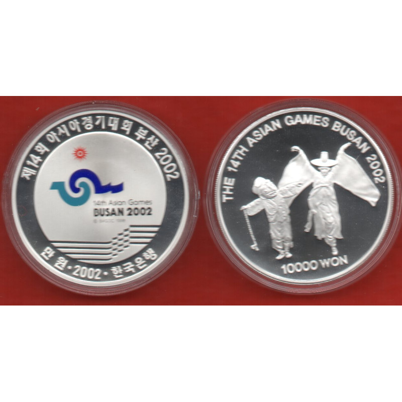 Coreia do Sul 10.000 Won 2002 (14° Jogos Asiáticos , Busan)