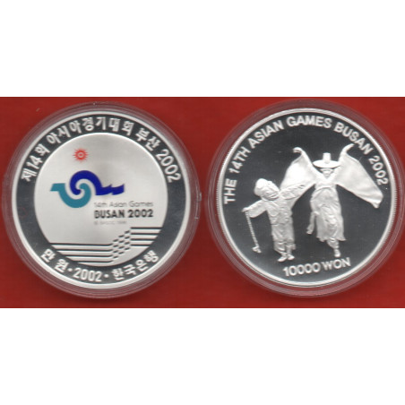 Coreia do Sul 10.000 Won 2002 (14° Jogos Asiáticos , Busan)