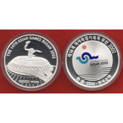 Coreia do Sul 10.000 Won 2002 (14° Jogos Asiáticos , Busan)