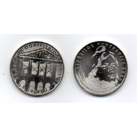 Portugal 2.50 € 2026 50 Anos da Constituição de 1976 (Prata Proof)
