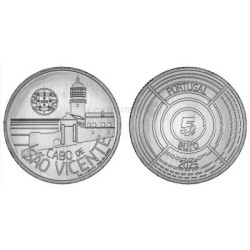 Portugal 5 € 2025 Cabo de S. Vicente- Faróis de Portugal (Rolo)