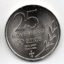 Portugal 2.50 € 2026 50 Anos de 25 Novembro (UNC)