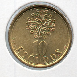 Portugal 10$00 1987 Sob