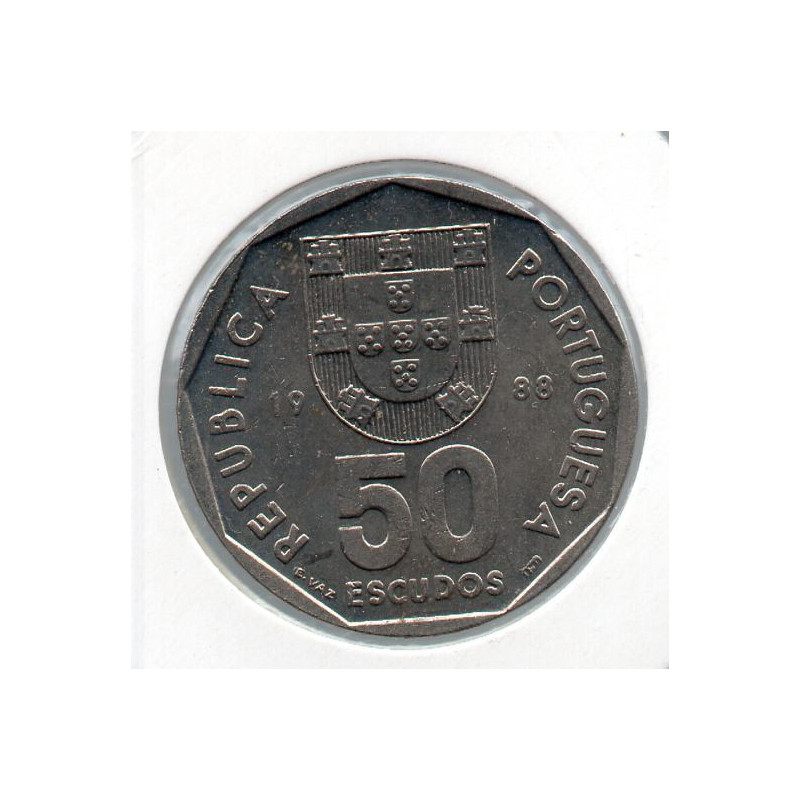 Portugal 50$00 1988