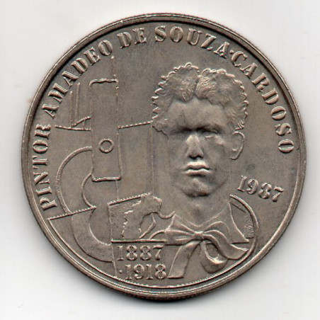 Portugal 100$00 1987 Amadeu de Sousa Cardoso