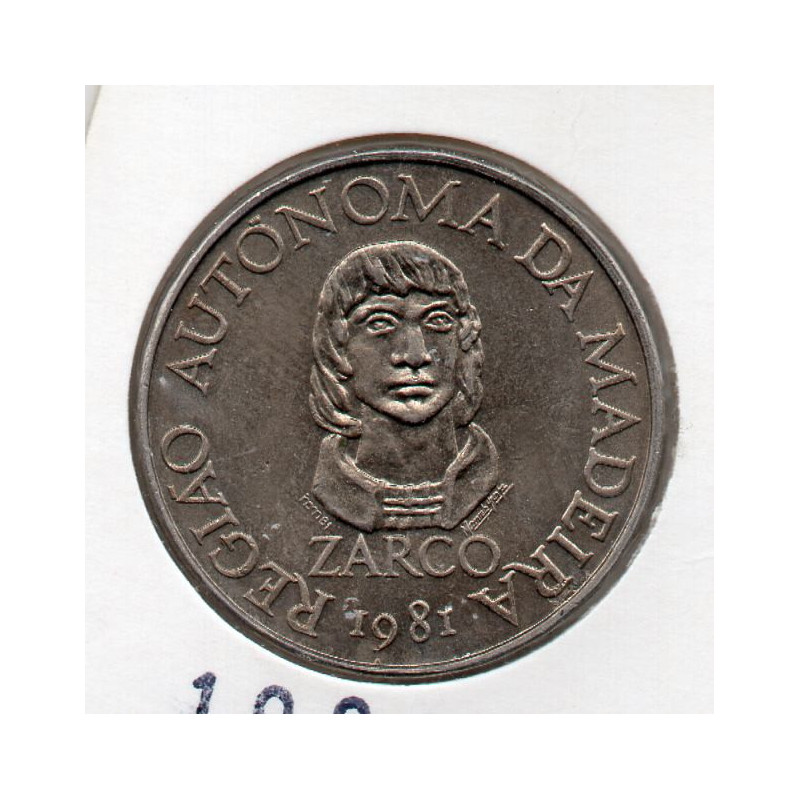 Portugal 100$00 1981 Região Aut da Madeira