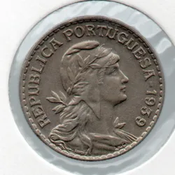 Portugal 1$00 1939