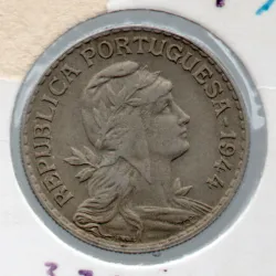 Portugal 1$00 1944