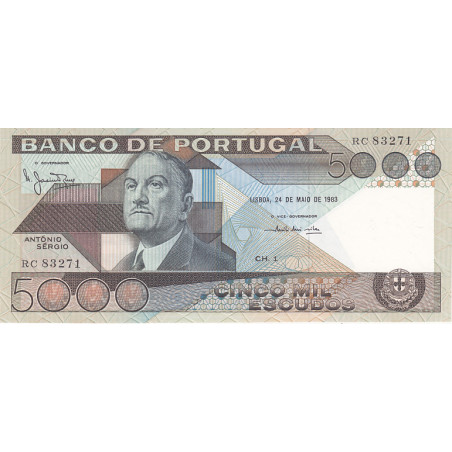 Portugal 5000$00 1983 António Sérgio