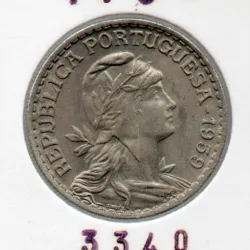 Portugal 1$00 1959