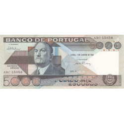 Portugal 5000$00 1986 António Sérgio