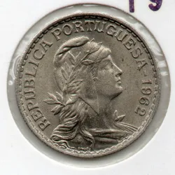 Portugal 1$00 1962