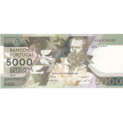 Portugal 5000$00 1987 Antero de Quental