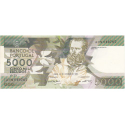 Portugal 5000$00 1988 Antero de Quental