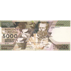 Portugal 5000$00 1989 Antero de Quental