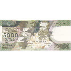 Portugal 5000$00 1989 Antero de Quental