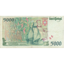 Portugal 5000$00 1995 31G Vasco da Gama