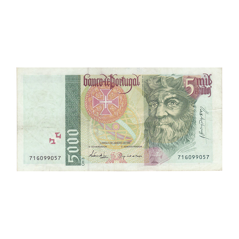 Portugal 5000$00 1995 71G Vasco da Gama