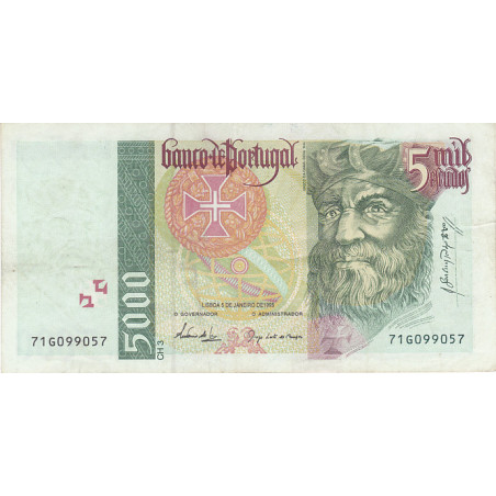 Portugal 5000$00 1995 71G Vasco da Gama