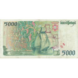 Portugal 5000$00 1996 93G Vasco da Gama