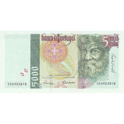 Portugal 5000$00 1997 52H Vasco da Gama