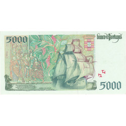 Portugal 5000$00 1997 Vasco da Gama 34H